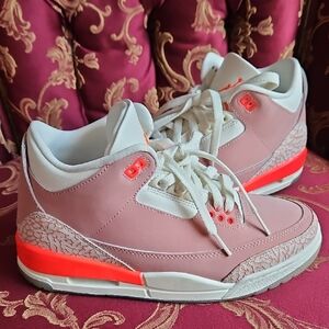 Women's Air Jordan 3 Retro "Rust Pink" Size 7 CK9246-600
